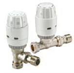 Danfoss RAS-C2 sensor & RA-FS 15mm bi-dir straight valve TRV